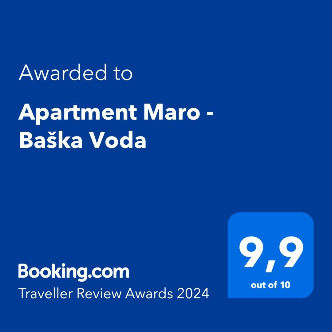 Apartment Maro - Baška Voda Екстериор снимка